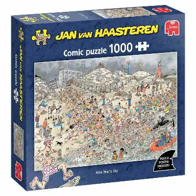 Legpuzzel Jan van Haasteren - New Years Dip Puzzel 1000 Stukjes