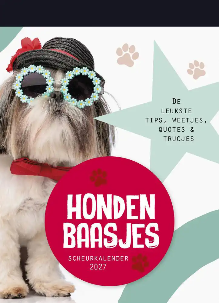 Scheurkalender 2027: hondenbaasjes