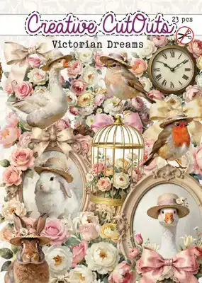 Stansplaatjes Victorian Dreams 23 stuks