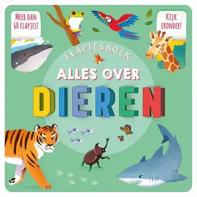 Alles over dieren flapjesboek