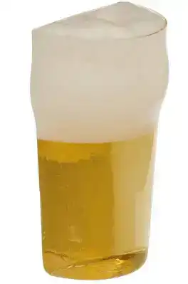 Half Bierglas