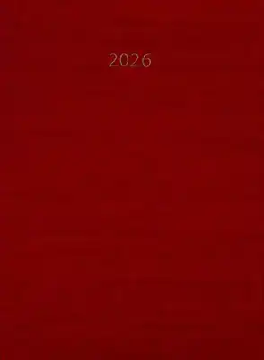Weekagenda 2026 Rood 17x24cm