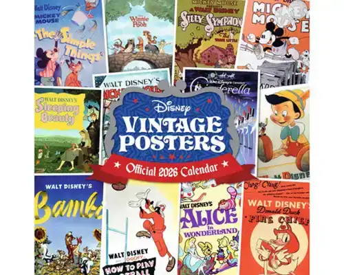 Kalender 2026: Vintage posters