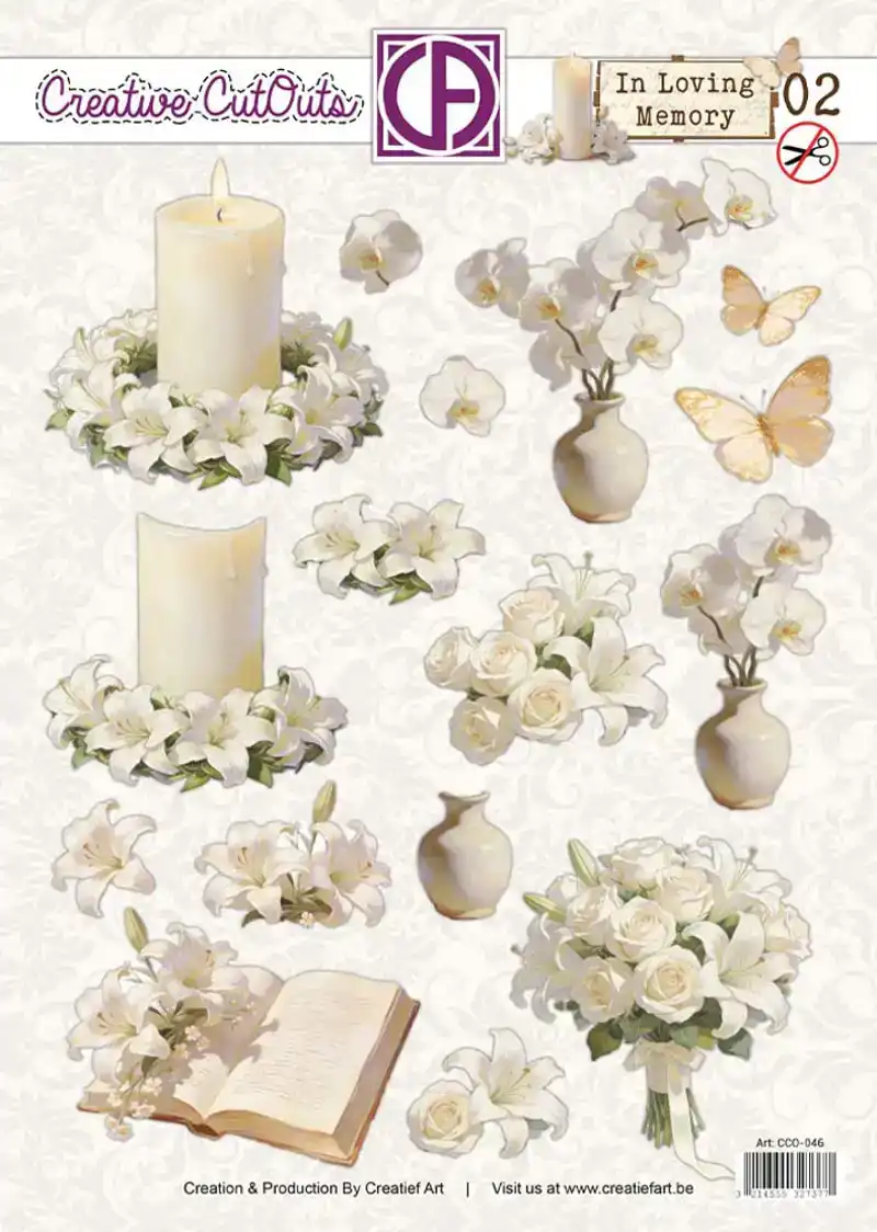 3D Doordrukvel In Loving Memory 02