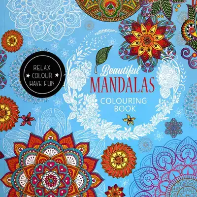 Beautiful mandala's colouring book