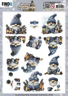 Berries Beauties gnomie holidays push out blue