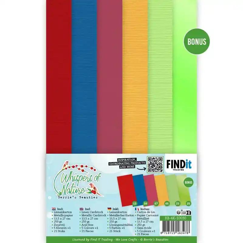 Berries Beauties paperpack Linen - Whispers of Nature