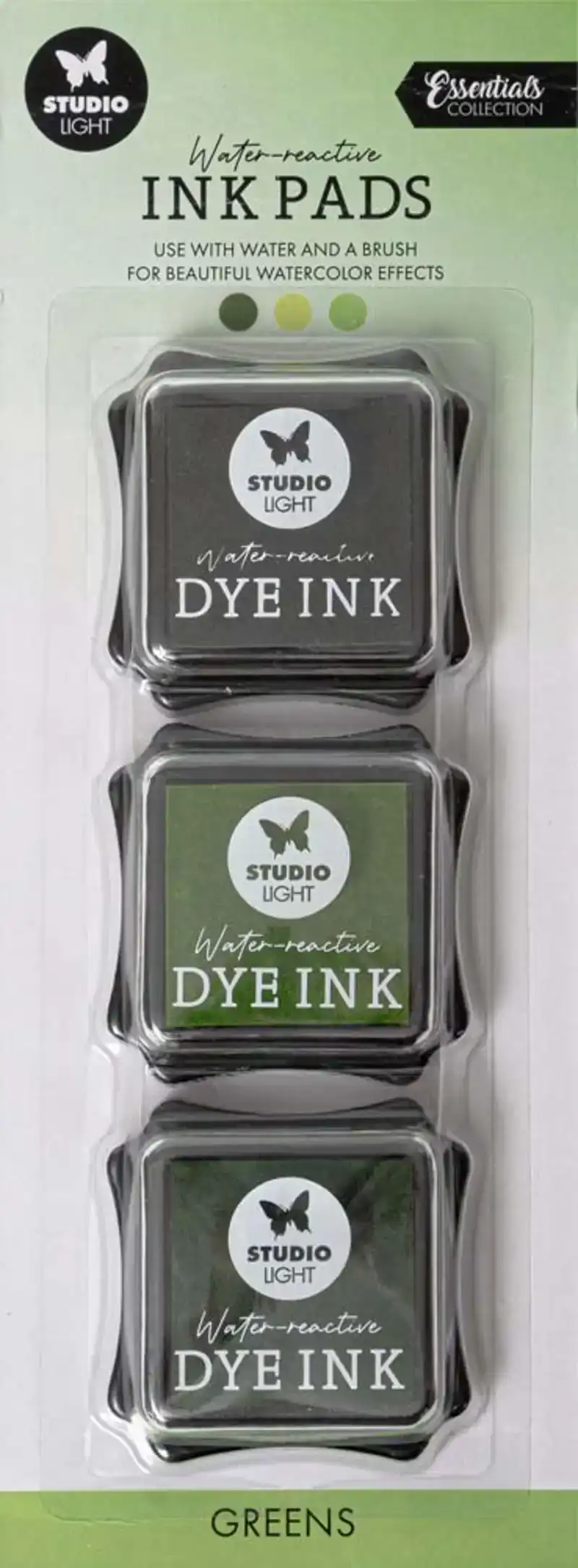 Studio Light water reactive ink pad groen