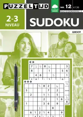 Puzzelboek groot sudoku 2-3 punt nr12