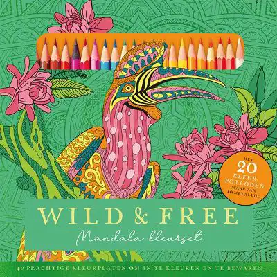 Wild & free Mandala kleurset