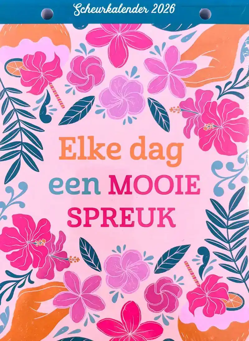 Scheurkalender 2026: Elke dag een mooie spreuk