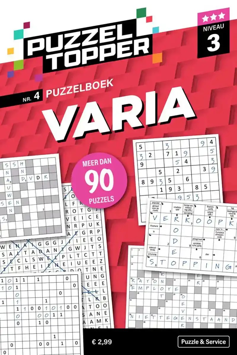 96 pag. varia 3 stippen nr.4 Puzzeltopper