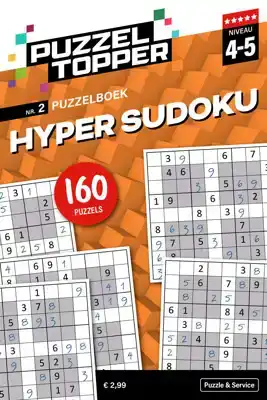 96 pag. Hyper Sudoku 4-5 stip nr2 Puzzeltopper<br>