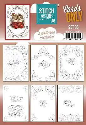 Stitch and Do Cards Only A6 Set 36
