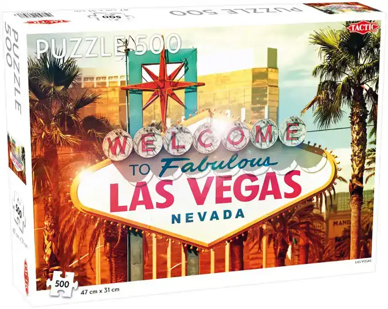 Legpuzzel Welcome to Las Vegas - 500 stukjes