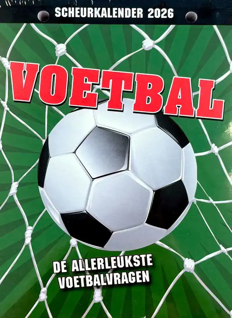 Scheurkalender 2026: Voetbal