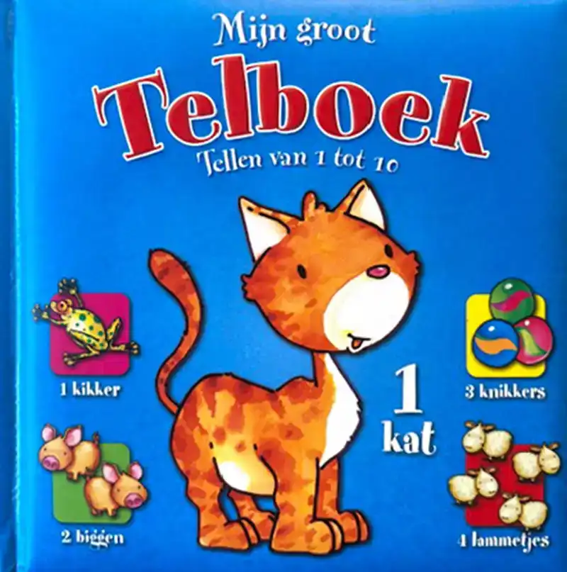 Mijn groot telboek - Tellen van 1 tot 10