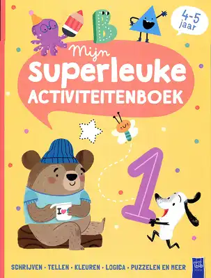 Mijn superleuke activiteitenboek Oranje 4-5 jaar