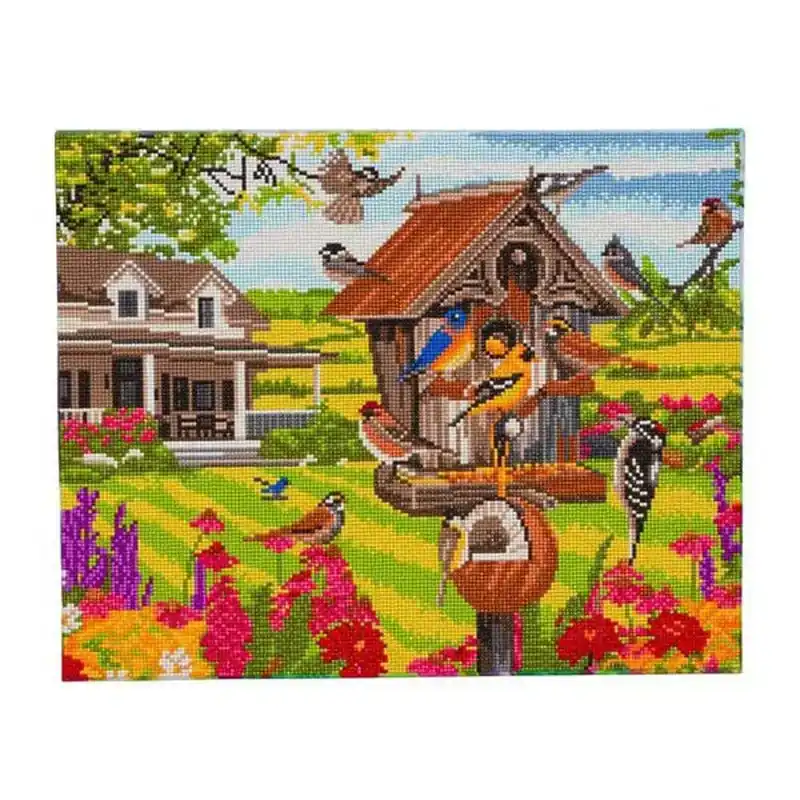 Crystal art kit Garden Birds