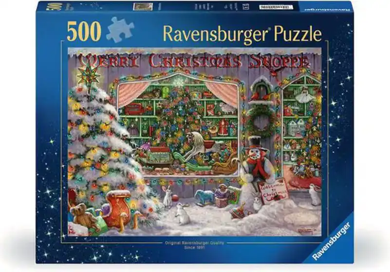 Legpuzzel Merry Christmas Shoppe