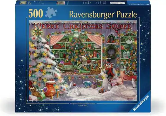 Legpuzzel Merry Christmas Shoppe
