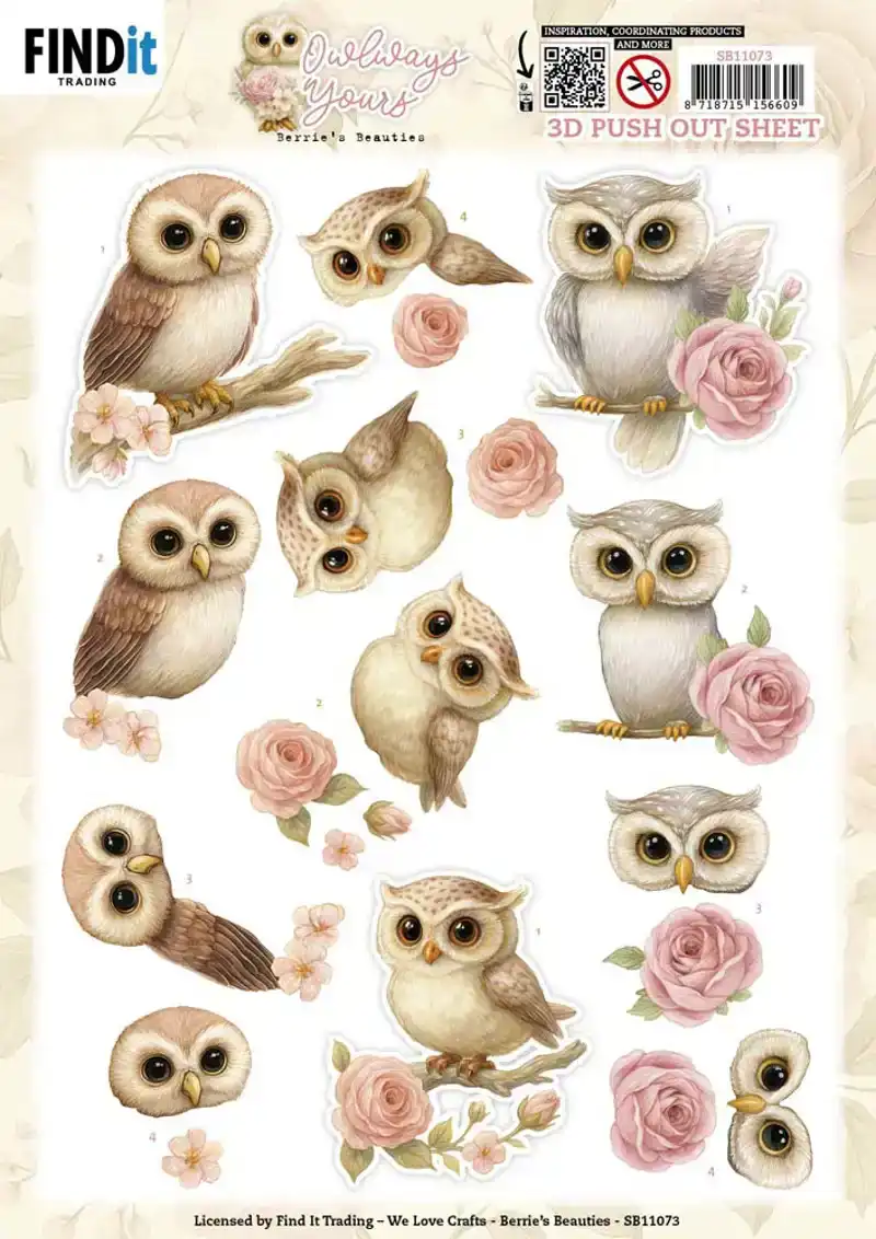 Berries Beauties uitdrukvel owlways yours Whimsy