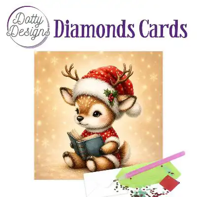 Dotty Designs Diamond Cards Kerst Rendier