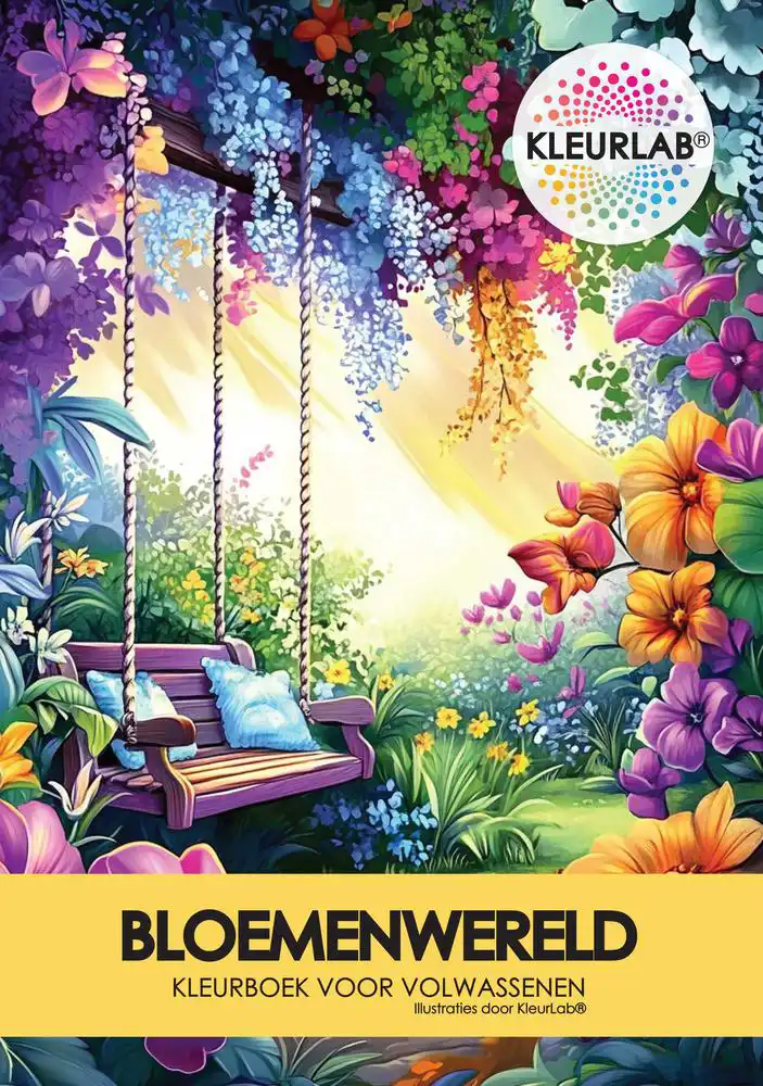Bloemenwereld Kleurboek voor Volwassenen