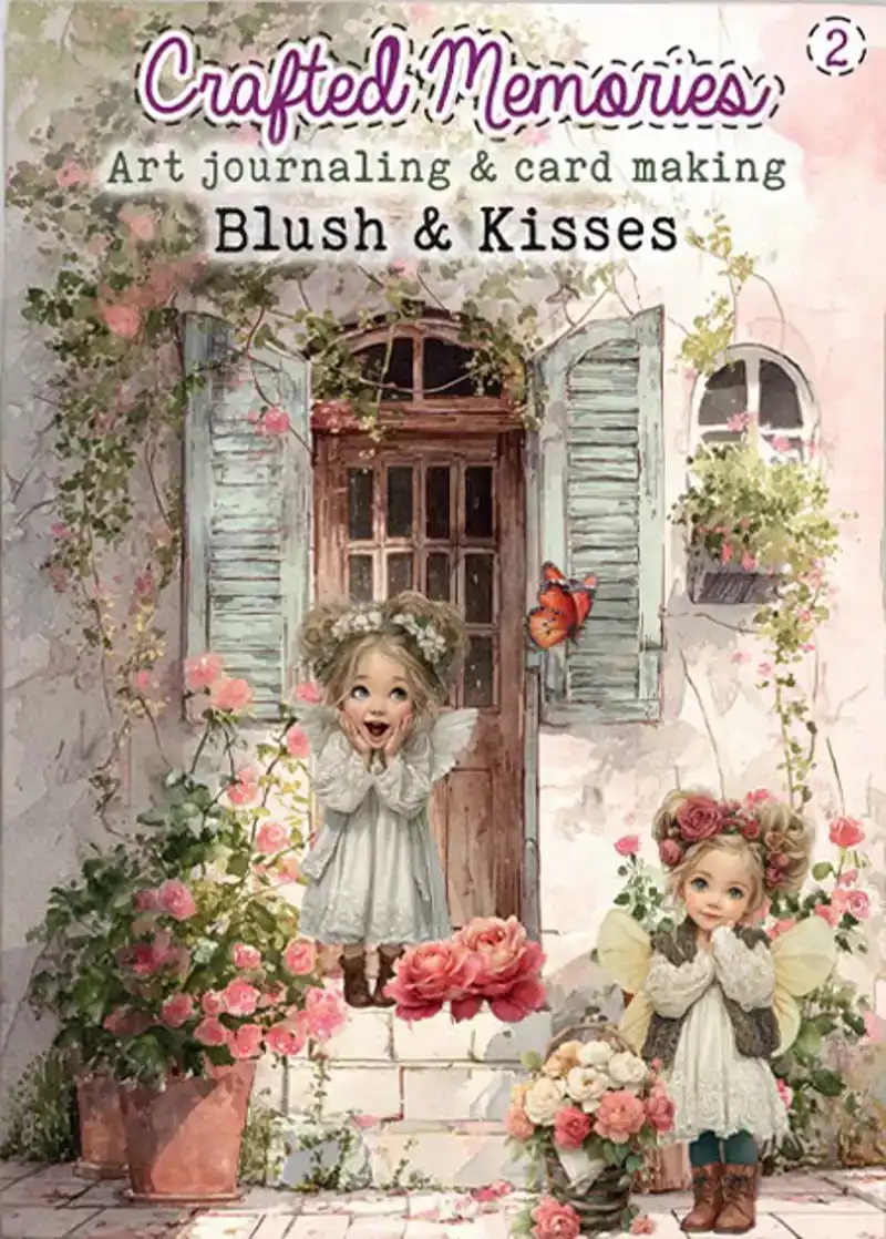 Blush and kisses art journaling boek