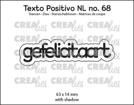 Texto Positivo stansen no. 68, gefelicitaart