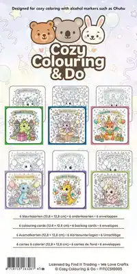 Cozy Coloring & Do Dragon Party