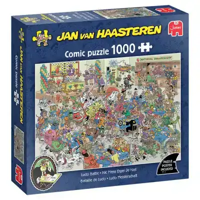 Legpuzzel Jan van Haasteren Mens Erger Je Niet