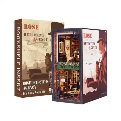 Cutebee DIY Booknook Rose Detective Agency