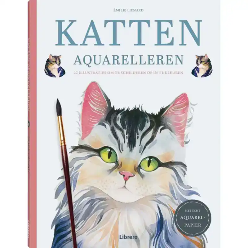 Katten Aquarelleren