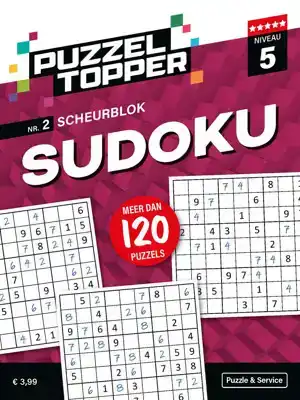 Puzzelblok sudoku 5 punt nr.2 puzzeltopper