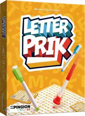 Letterprik bordspel