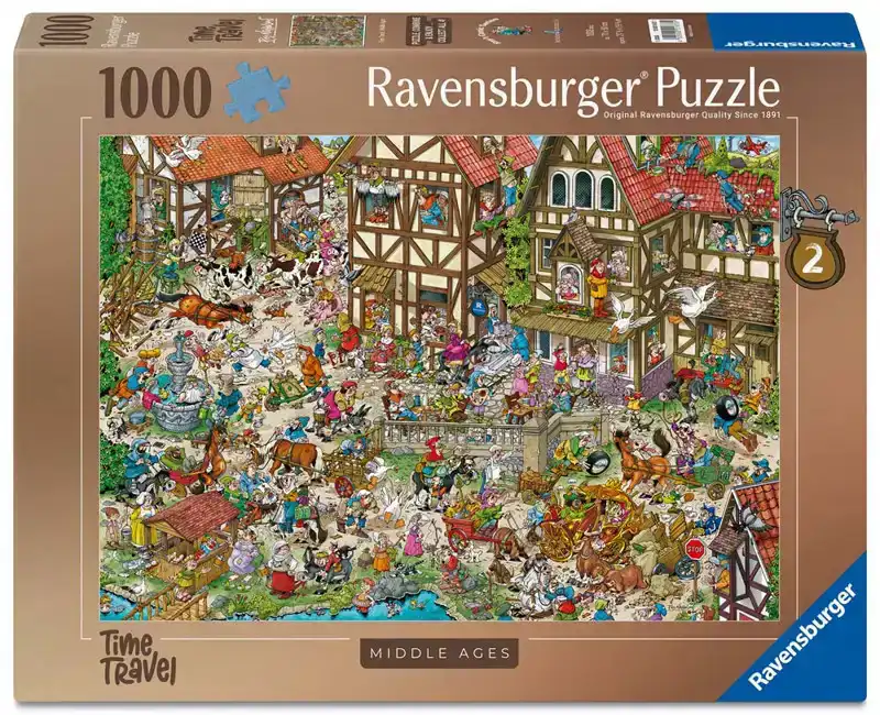 Legpuzzel Time travel 2: Middle ages