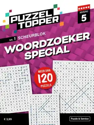 Puzzelblok woordzoeker special 5punt nr1