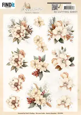 Berries Beauties cosy winter knipvelset cosy flowers/drinks