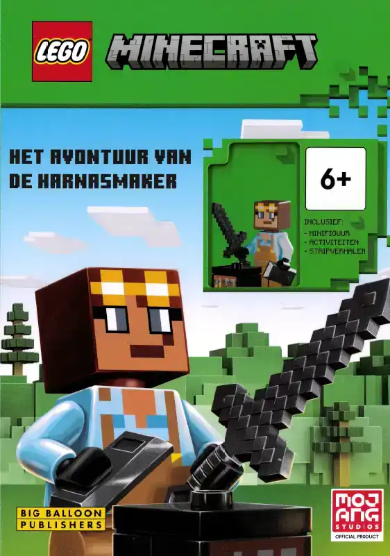 LEGO Minecraft-  Het avontuur van de harnasmaker + minifiguur