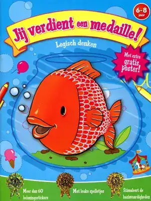 Jij verdient een medaille 6-8 jaar logisch denken