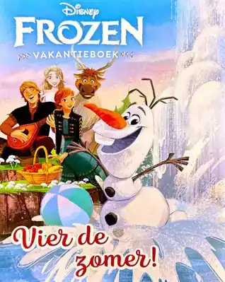 Frozen Vakantieboek - Vier de zomer!