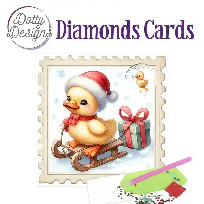 Dotty Designs Diamond Cards Eendje