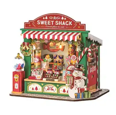 Robotime christmas candy stand DS043