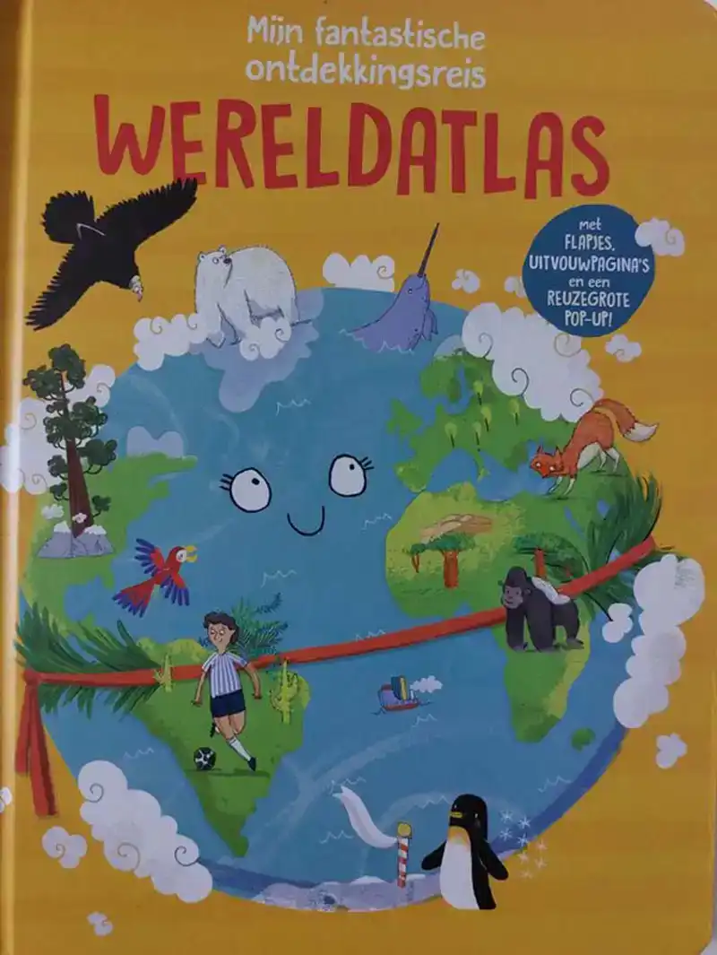 Mijn fantastische ontdekkingsreis Wereldatlas