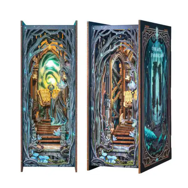 Cutebee DIY Booknook The Gate of Wonderland