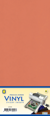 Premium vinyl mirror sheets zelfklevend zalm