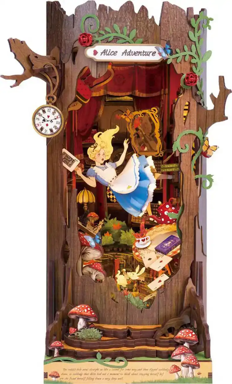 Robotime book nook Alice adventure TGB12