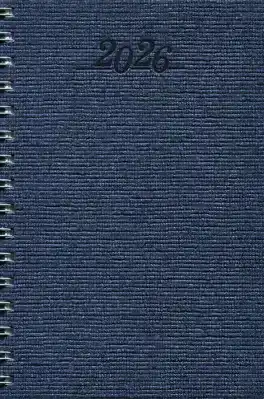 Dagagenda Wire-O 2026 Donkerblauw