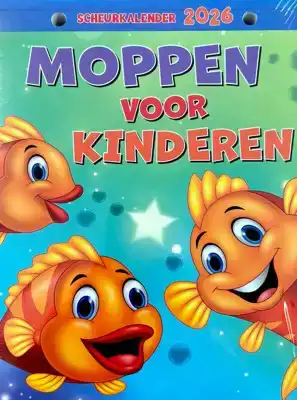 Scheurkalender 2026: Moppen voor kinderen